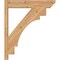 Ekena Millwork Merced Slat Smooth Outlooker, Western Red Cedar, 5 1/2"W x 24"D x 28"H OUT06X24X28MRC06SWR - alternate 3